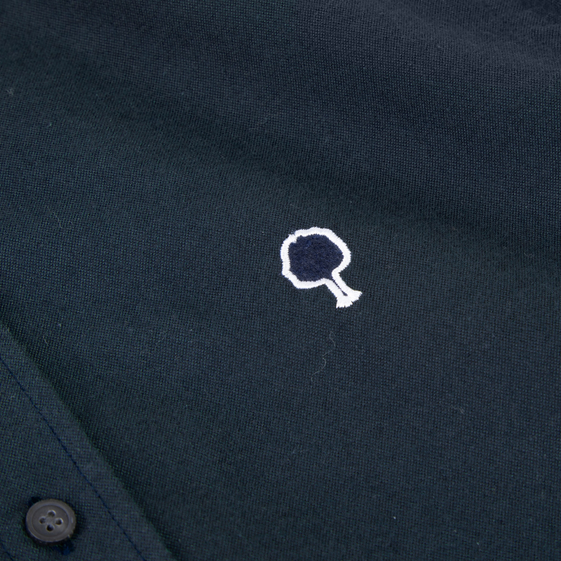 Chemise classique bleu marine coton - modèle Ivoy