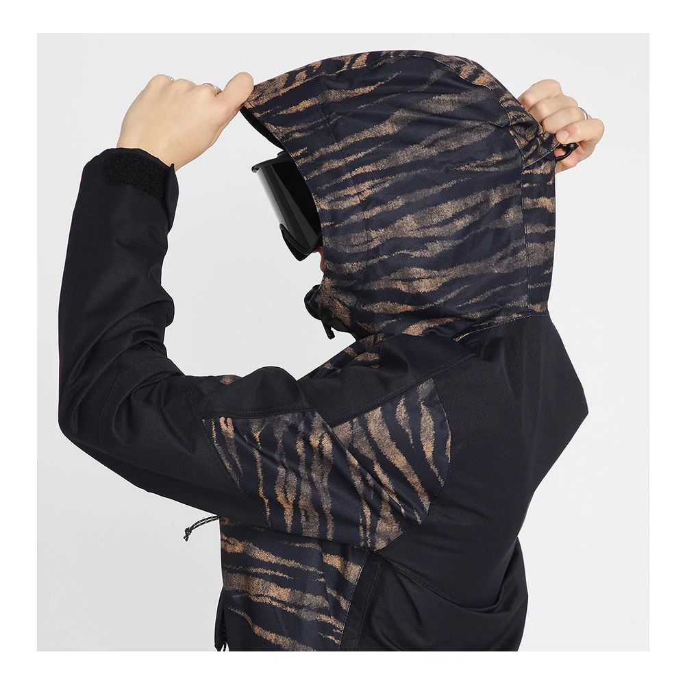 Volcom MIRROR - Veste snow Femme tiger print