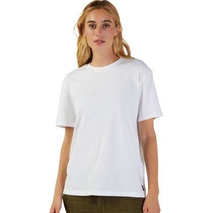T-Shirt manches courtes Fox WOMEN LEVEL UP - Blanc