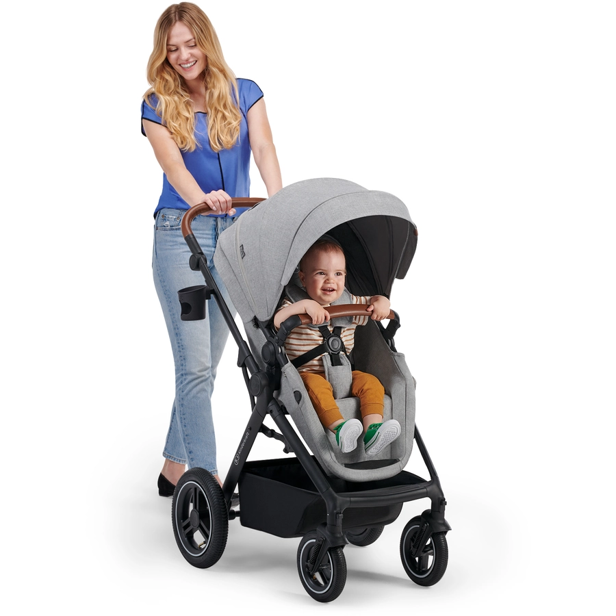 Kinderkraft Kinderwagen B Tour 3 in 1 Mink Pro Light Grey
