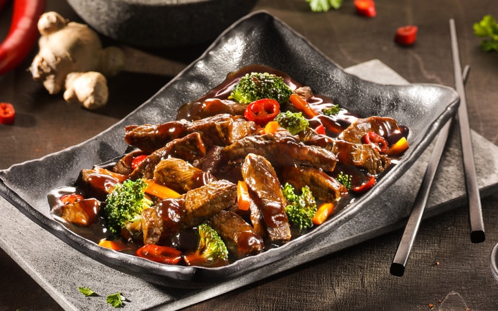 Rindfleischstreifen Teriyaki Art (11462) | online bestellen!