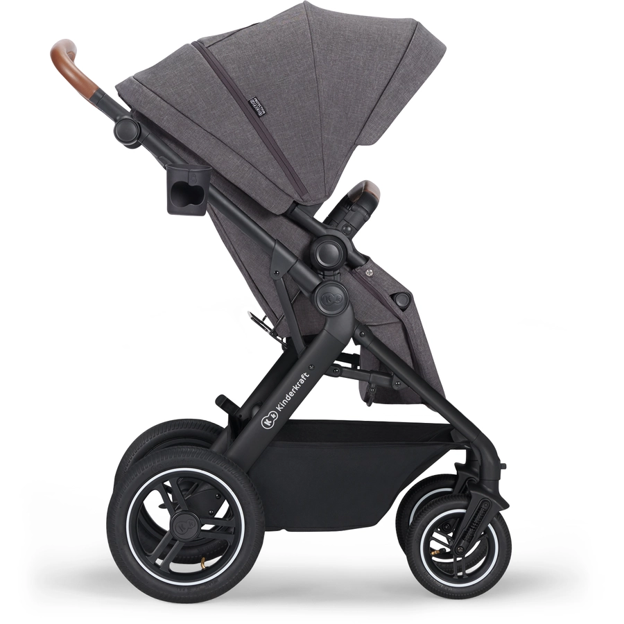 Kinderkraft Kinderwagen B Tour 3 in 1 Mink Pro Dark Grey