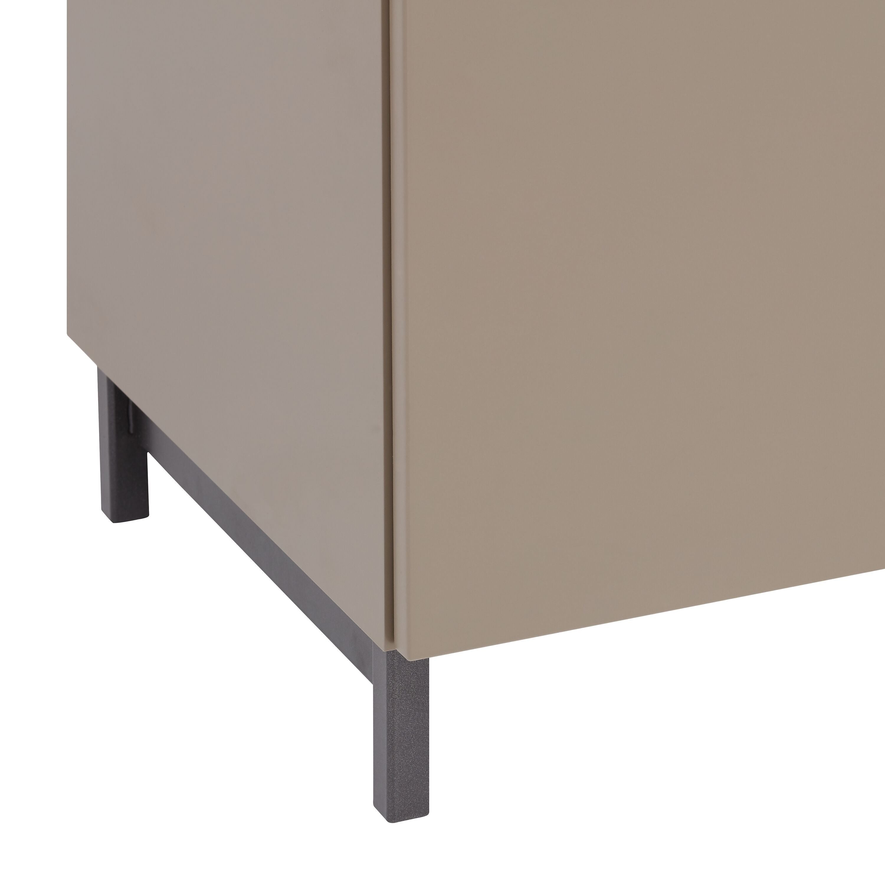 TILL Lowboard - Weiss / B: 196.0 cm x T: 41.0 cm x H: 67.0 cm
