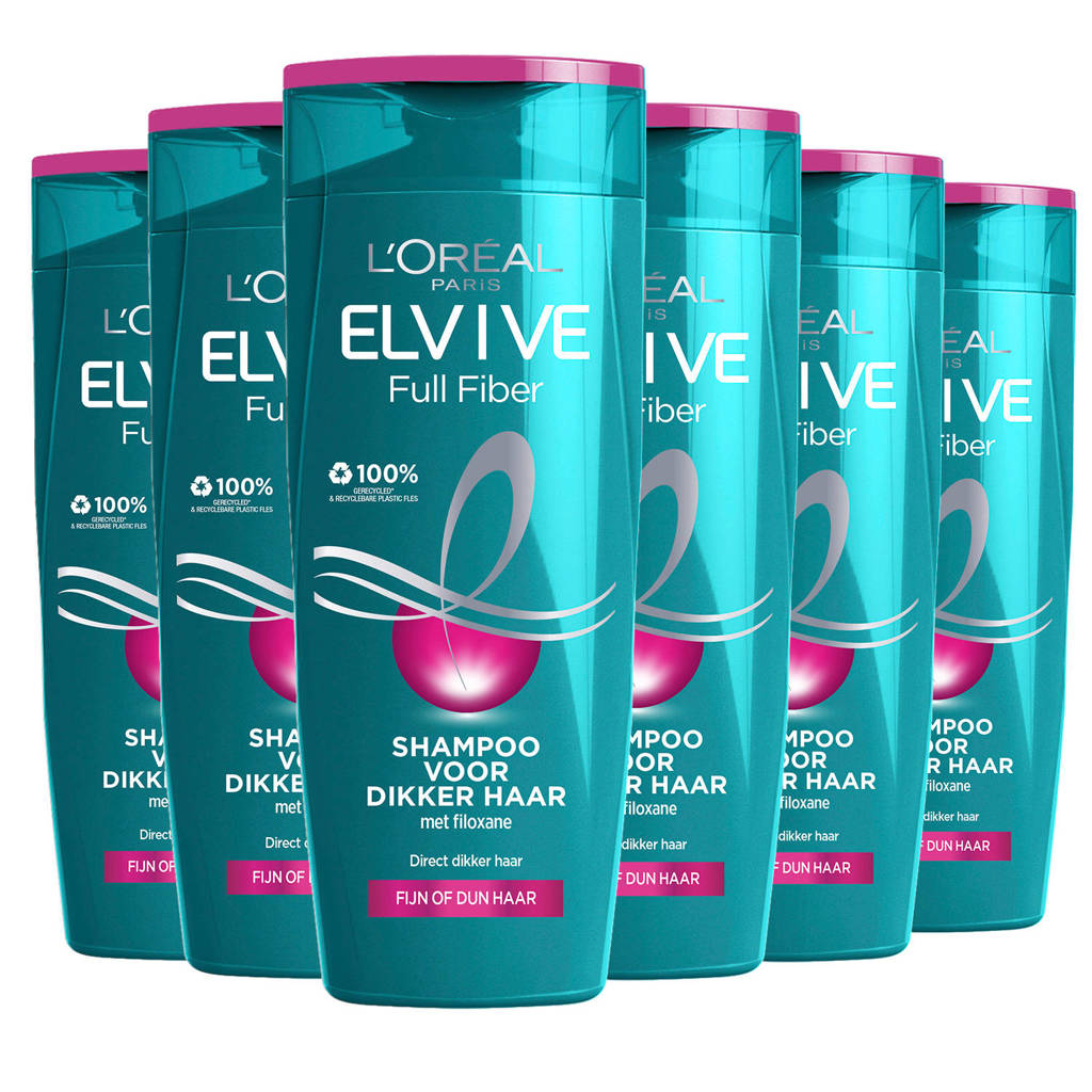 shampooFull Fiber shampoo - 6 x 250 ml - voordeelverpakking