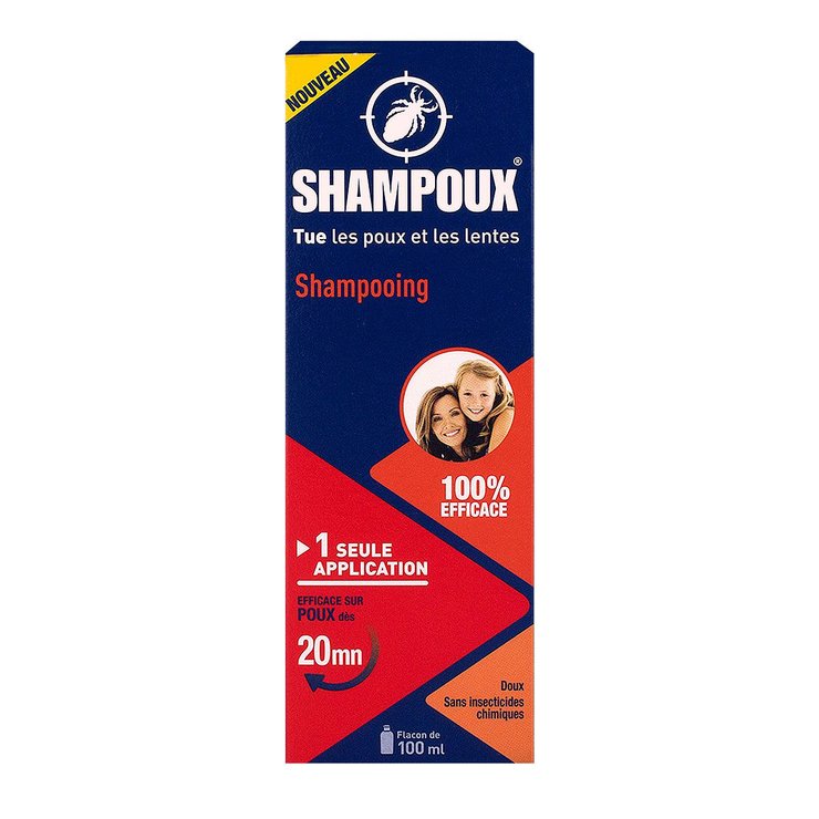 Shampoux traitement anti-poux 100ml