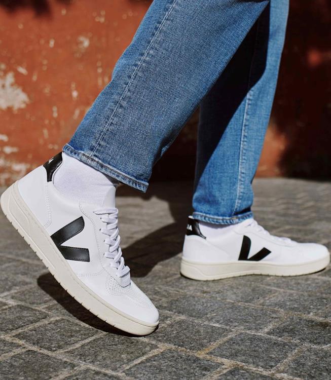 VEJA V10 wit [extra white_black]