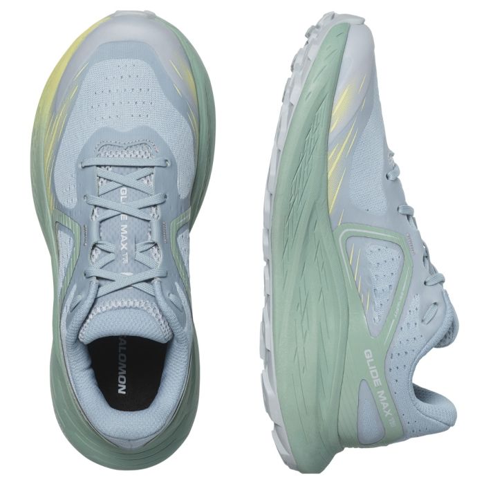 Salomon Dame Trailsko Glide Max TR Blå