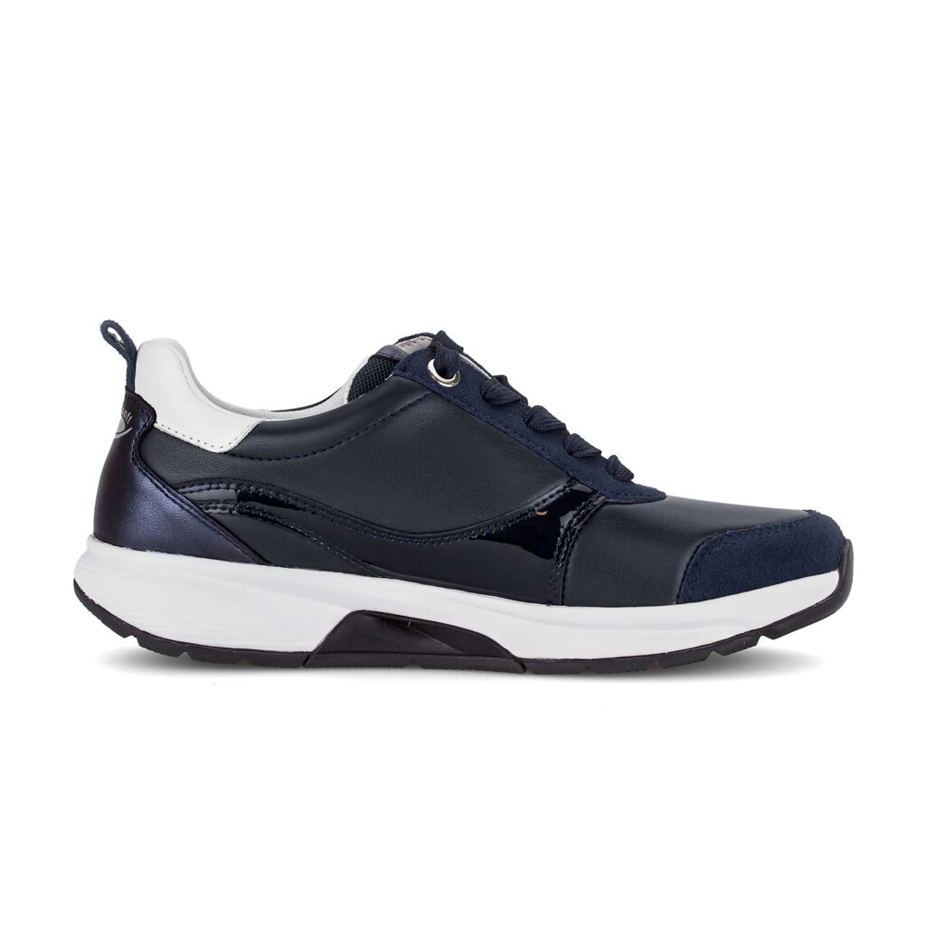 Lage sneaker blauw