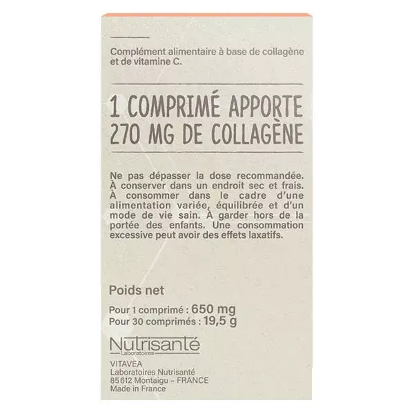 Nutrisanté Nutri'Sentiels Colágeno 30 cápsulas