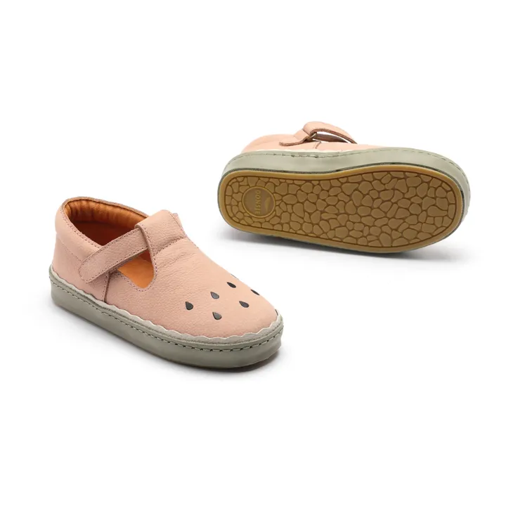 Donsje Baskets Scratchs Bowi Pastèque | Rose pâle