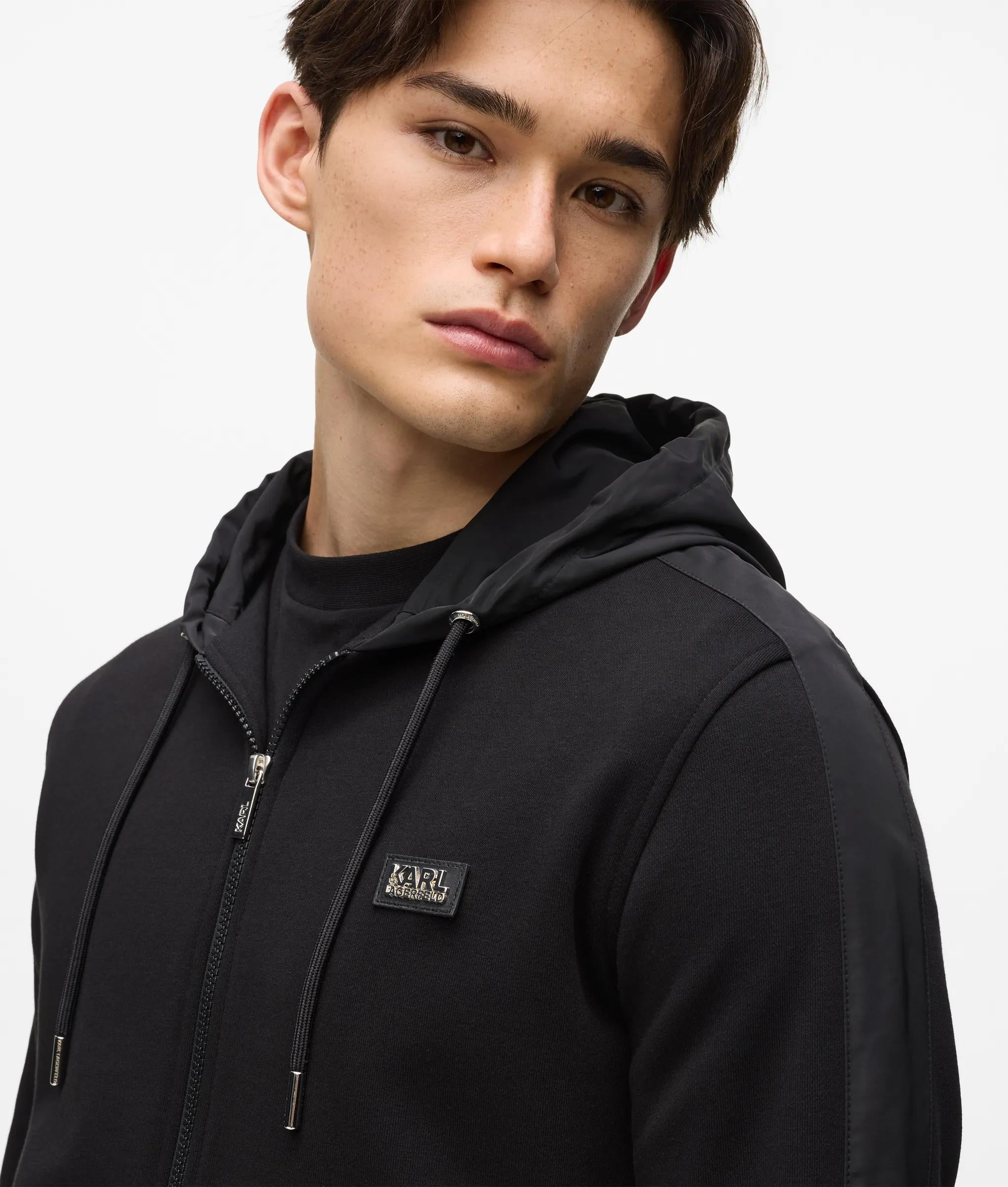 Hoodie met ritssluiting