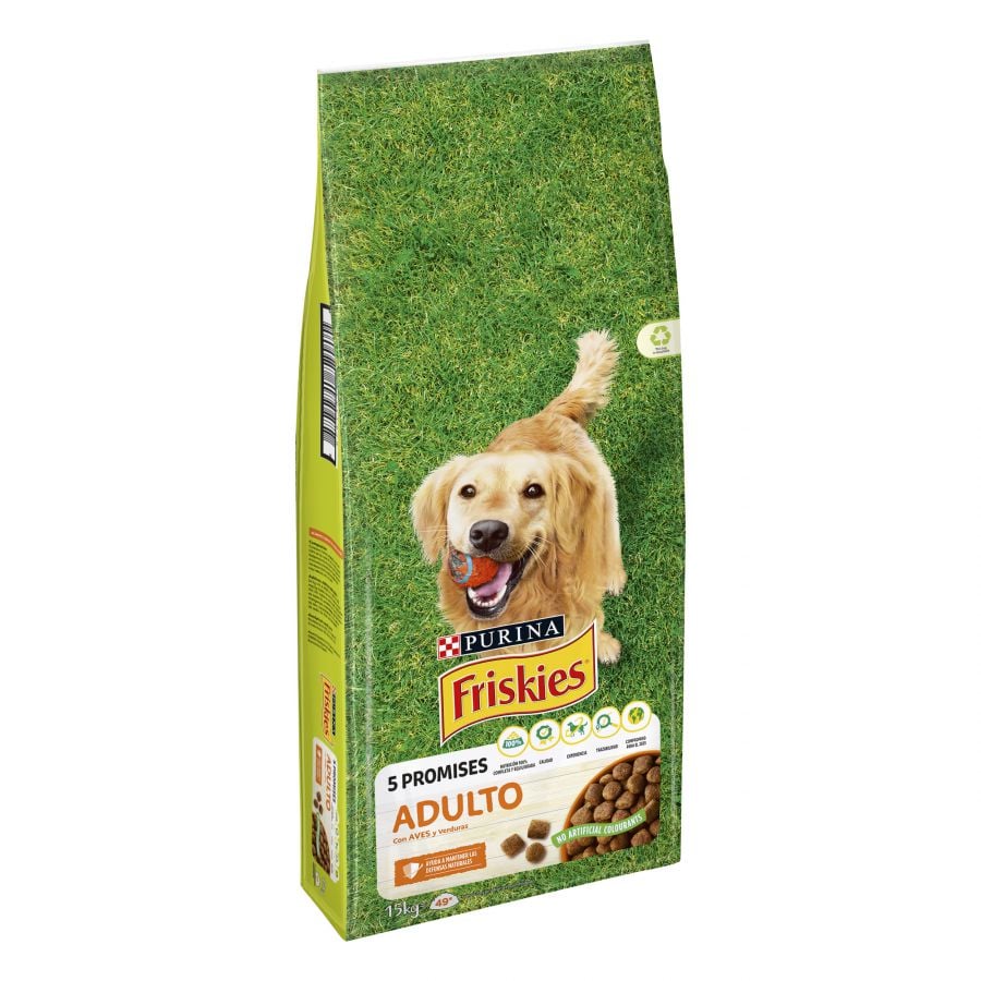Ração para cães Friskies sabor Frango e Vegetais