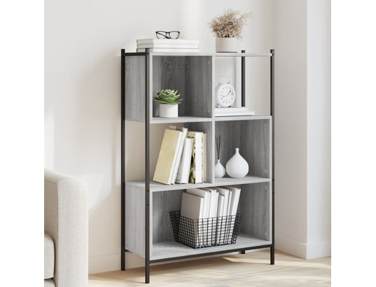 VIDAXL - Bibliothèque sonoma gris 72x28x109 cm bois d'ingénierie