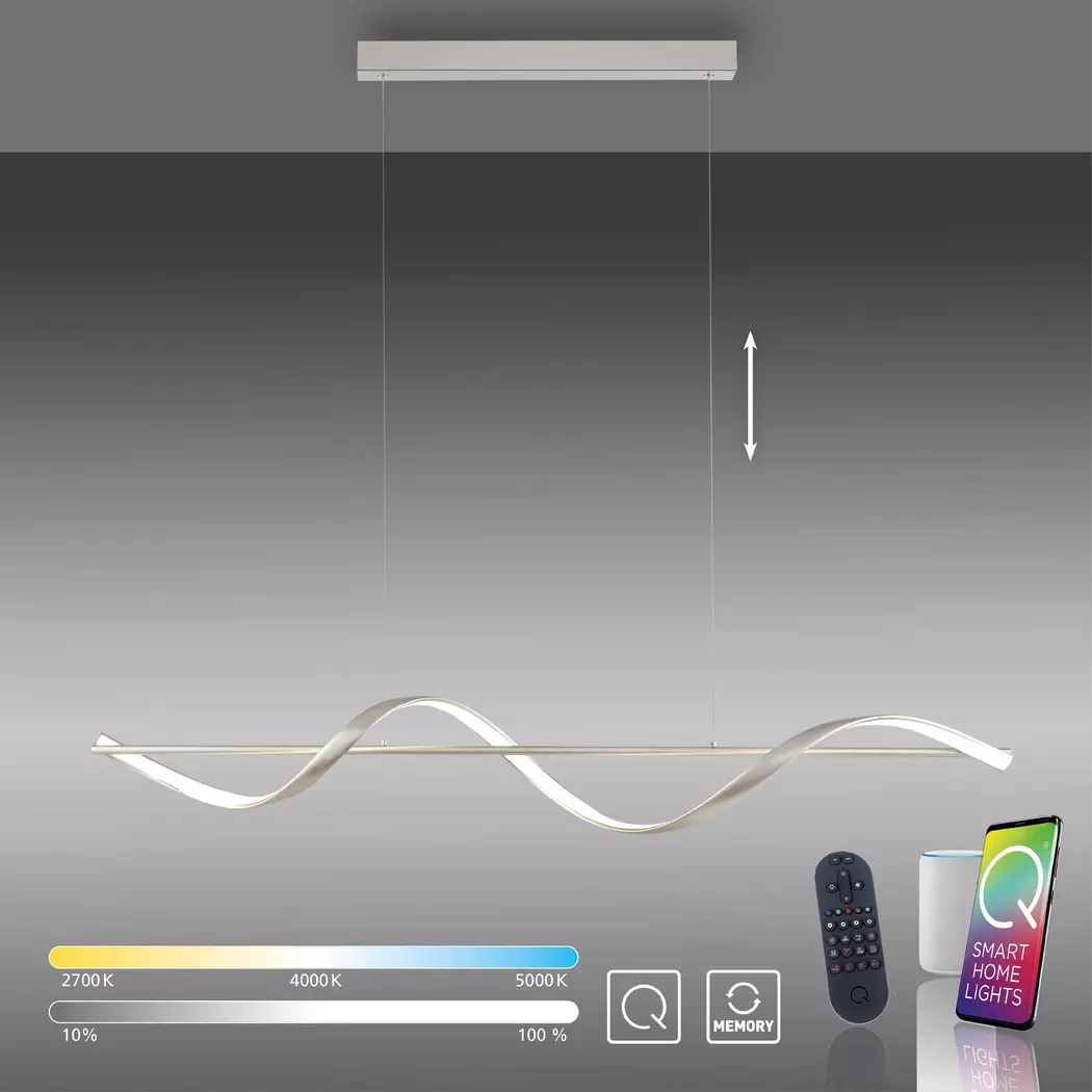 LED-Pendelleuchte Q-Swing