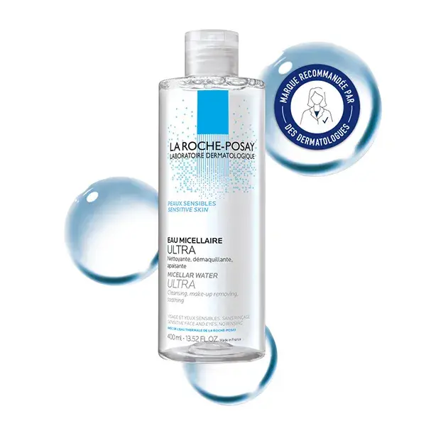Água Micelar Ultra La Roche-Posay para Pele Sensível 400ml
