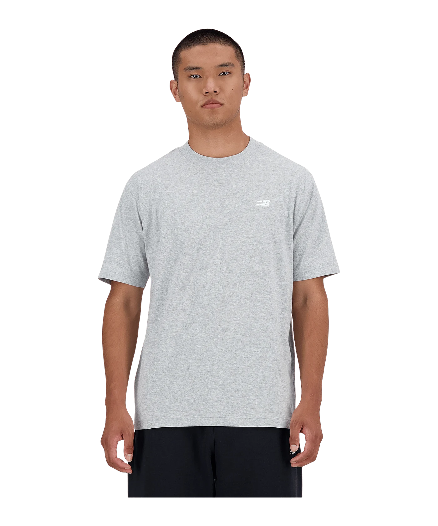 New Balance Sport Essentials Cotton T-Shirt Grau FAG