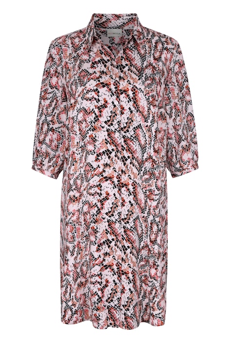 Longbluse, Animalprint, 3/4-Ärmel