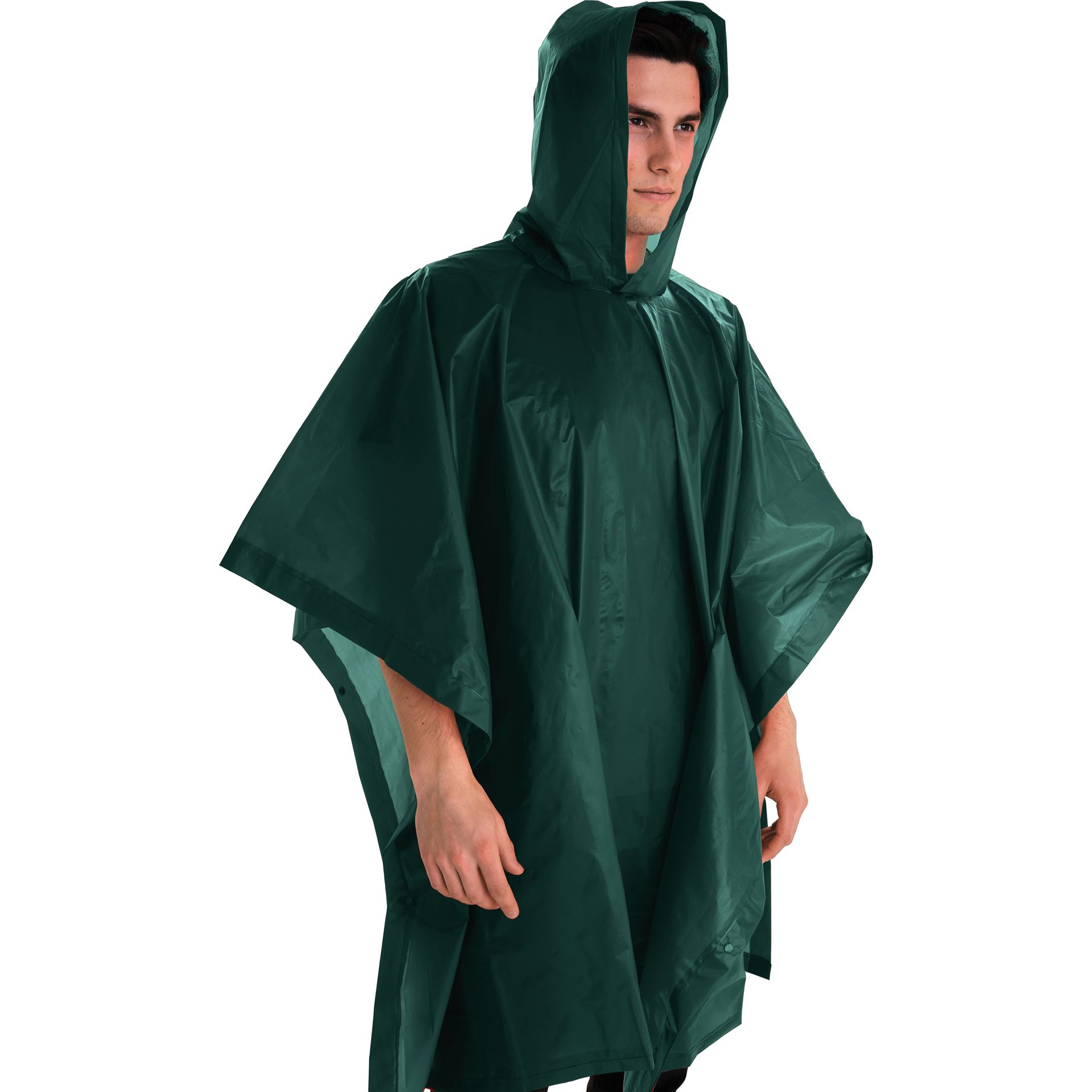 Regen Poncho Erwachsene PEVA 100% wasserdicht leicht