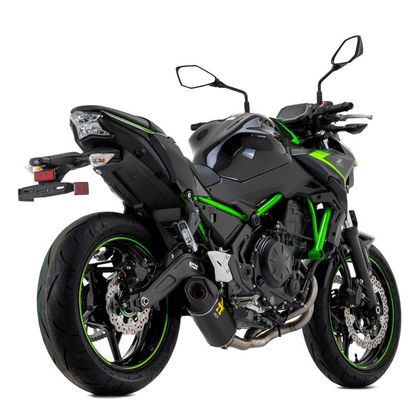 Ligne Complète Arrow Indy race Alu Dark embout carbone - Noir