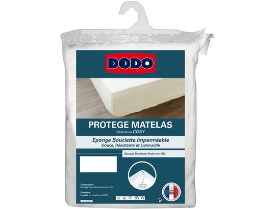 DODO - Protège matelas Cosy 140x190cm bonnet 30cm
