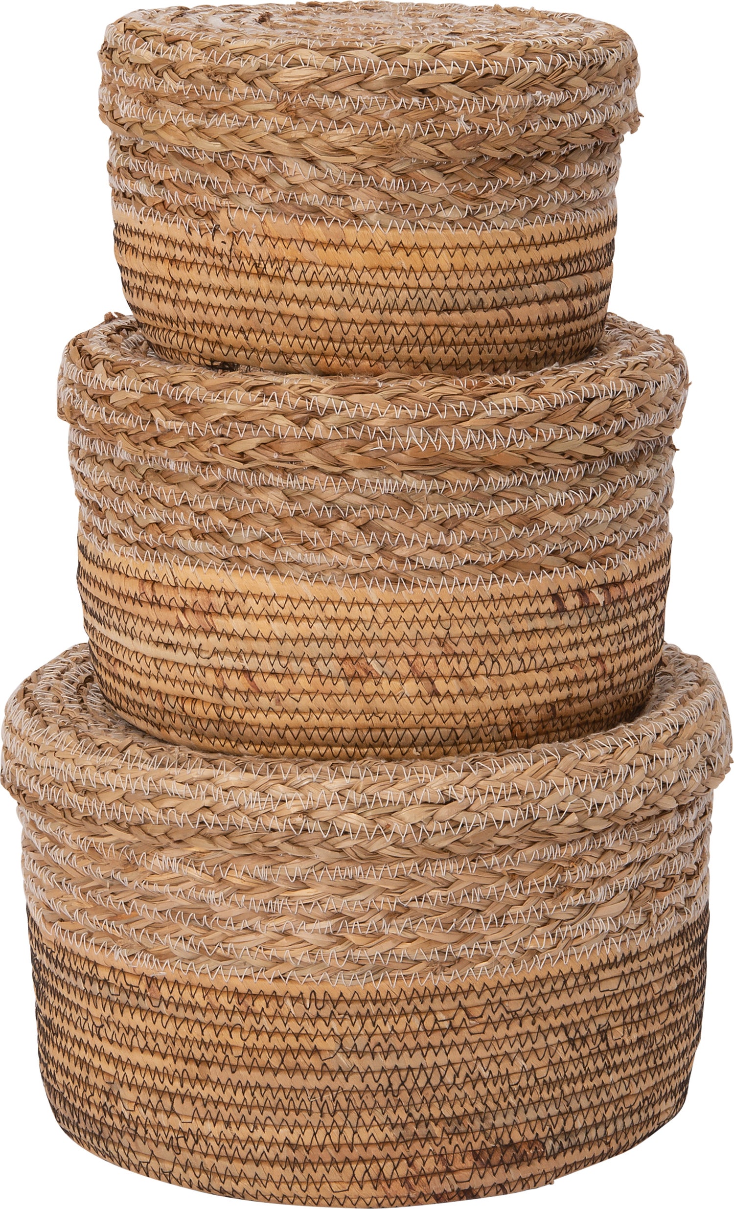 Intratuin opbergmand Vijs naturel D 28 H 18 cm