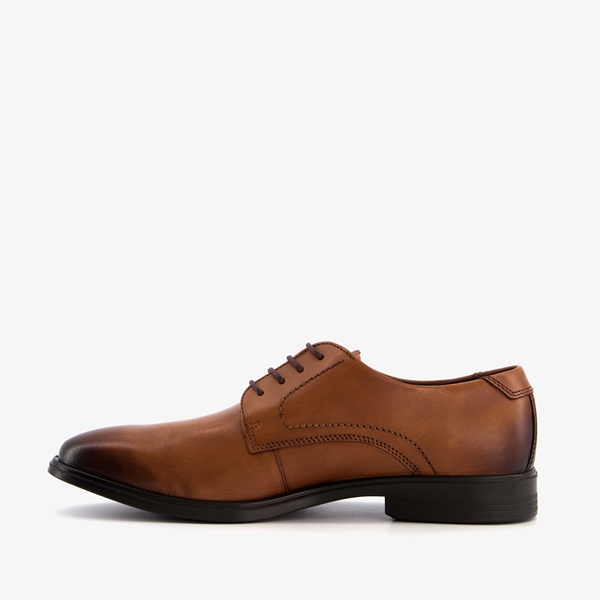 ECCO Melbourne leren heren veterschoenen