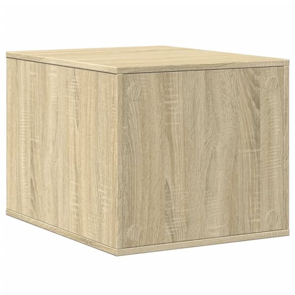 vidaXL Skap til kattetoalett sonoma eik 47x59x42 cm konstruert tre
