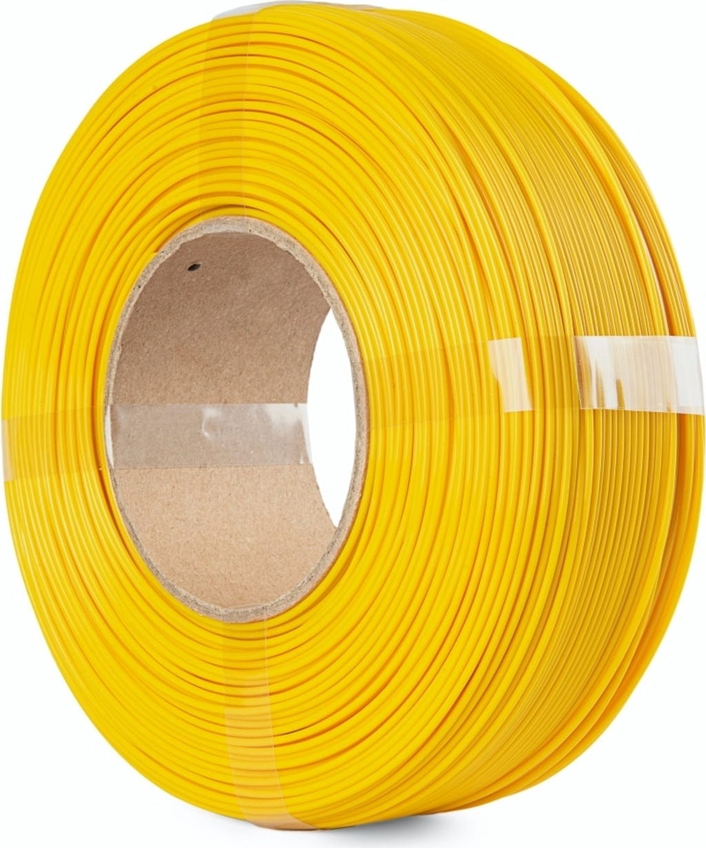 The Filament  ReFill PETG Sorbet Yellow, 1,75 mm / 1000 g    Erschwingliches PETG ohne Spule in Sorbet Yellow