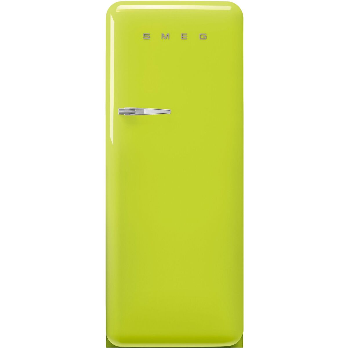 Smeg FAB28RLI6 Kjøleskap Med Fryseboks 153cm Høyrehengslet Limegrønn