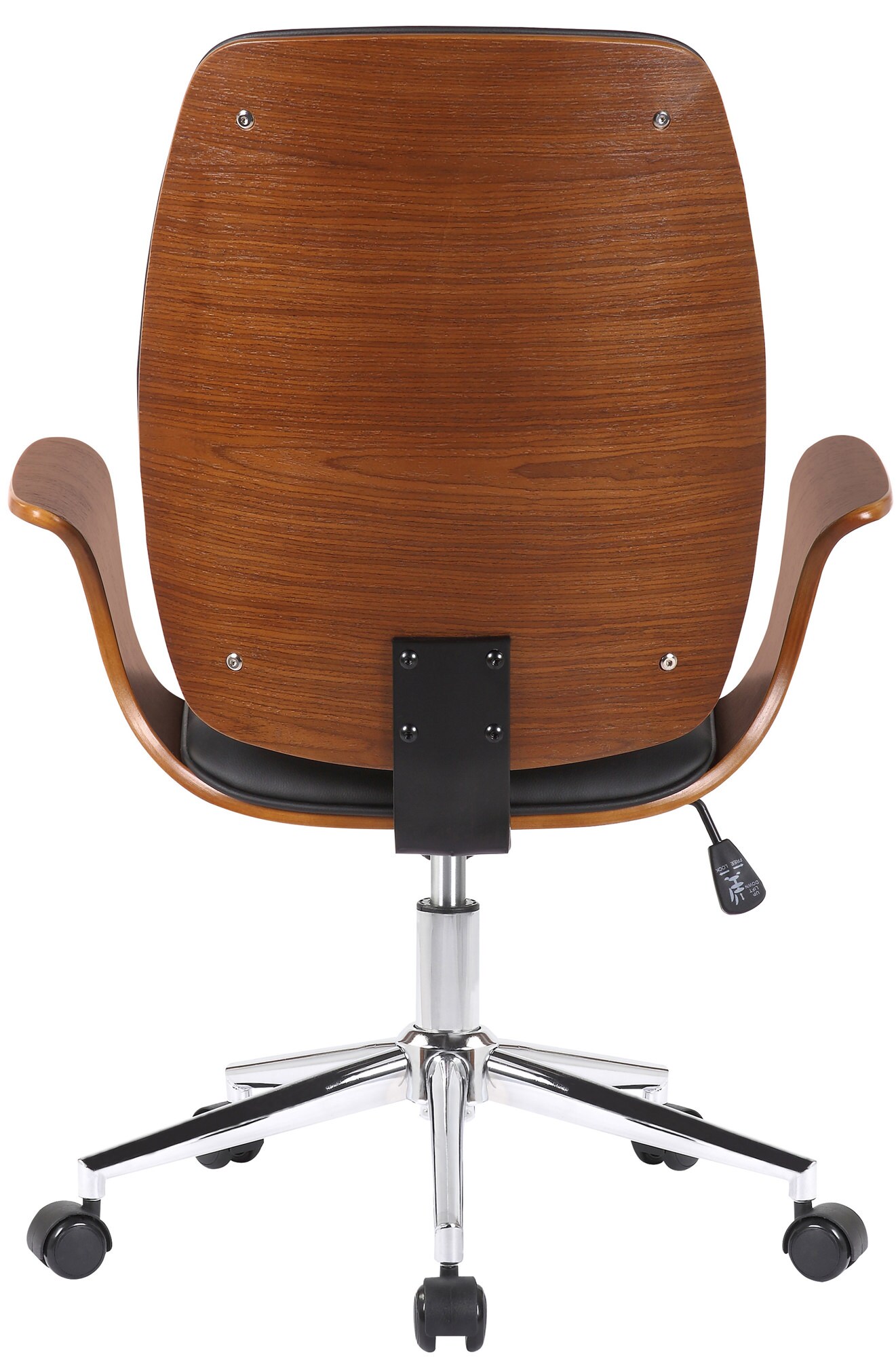 CLP Bürostuhl Burbank I Höhenverstellbarer Drehstuhl