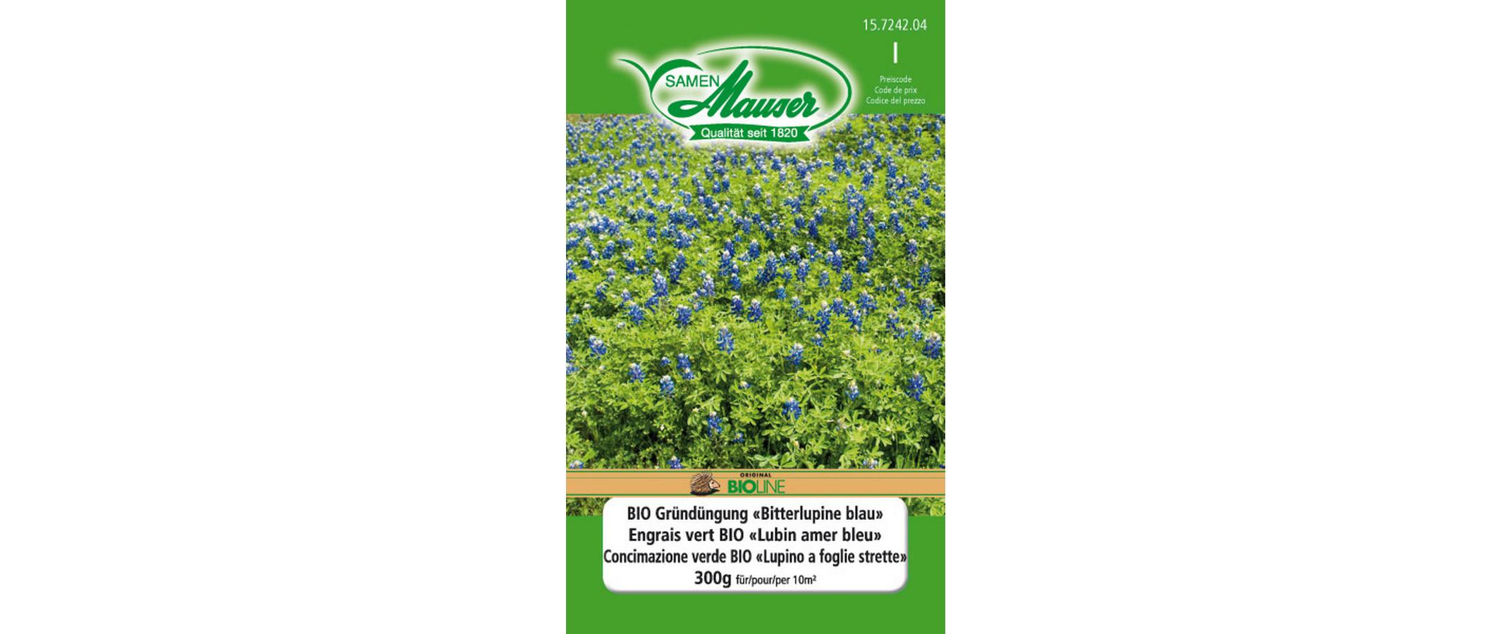 Gründüngung Bitterlupine 300gBlumensamen