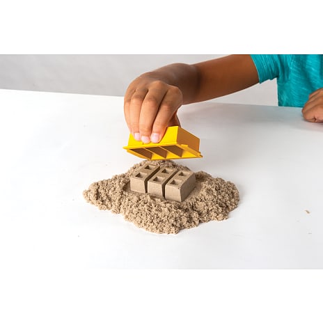 Kinetic sand - sæt med gravko og værktøj