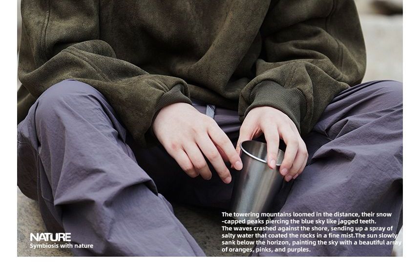 Really Point - Oversized sweatshirt met ronde hals en geborduurde letters