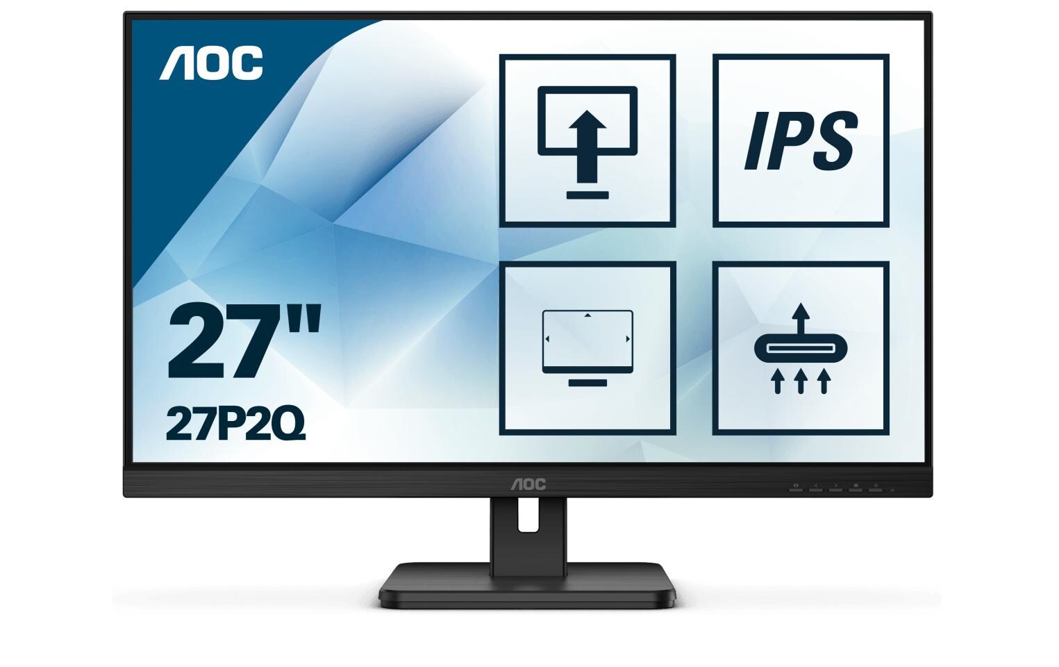 Monitor 27P2Q<br>Ergonomischer 27