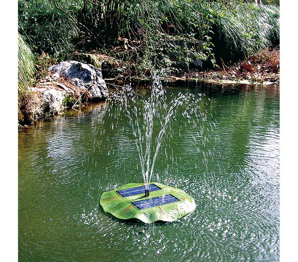 Esotec Solarpumpe Seerose für den Gartenteich