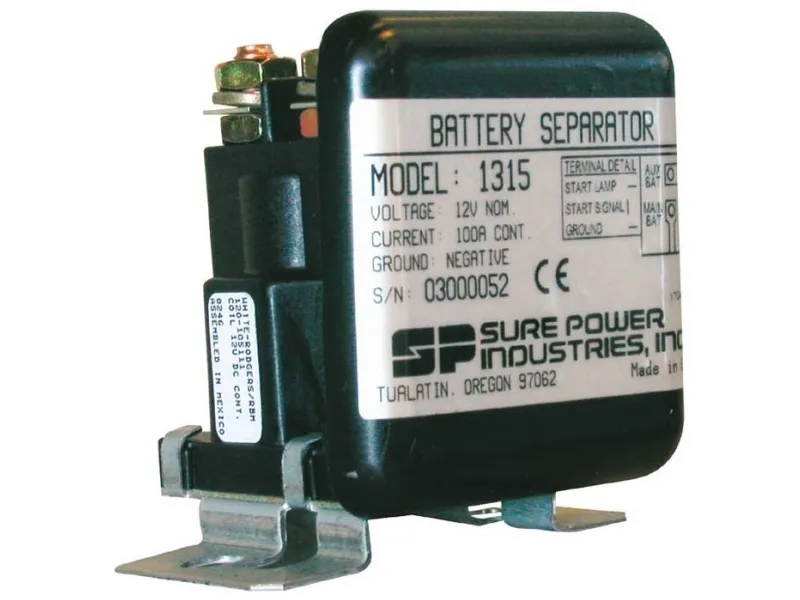DEFA batteriseparator 12v 100a