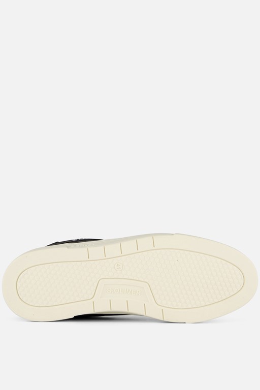 S.Oliver Sneakers zwart Imitatieleer