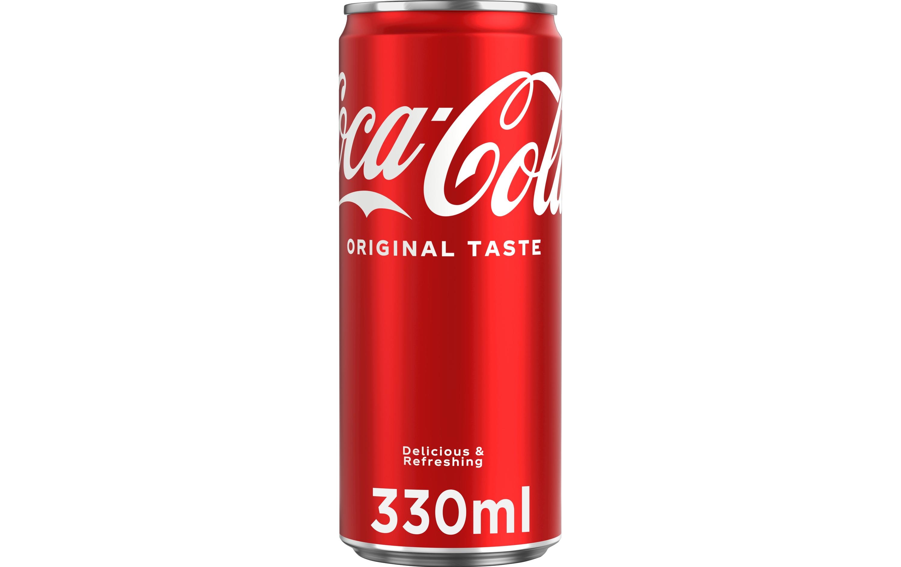 Soft-Drinks Coca-Cola 6 x 0.33 lPrickelndes Erfrischungsgetränk mit Koffein