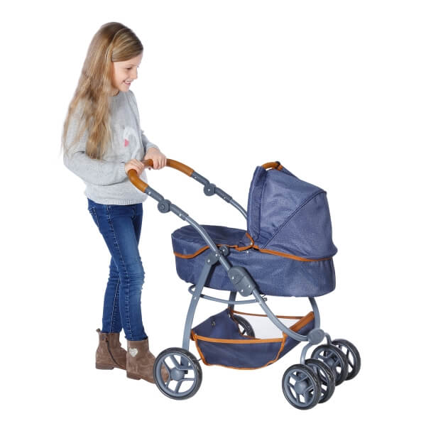 Puppenwagen Coco - dark blue