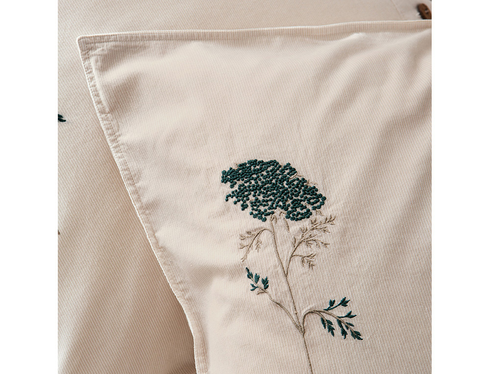 Taie d'oreiller-Herbier