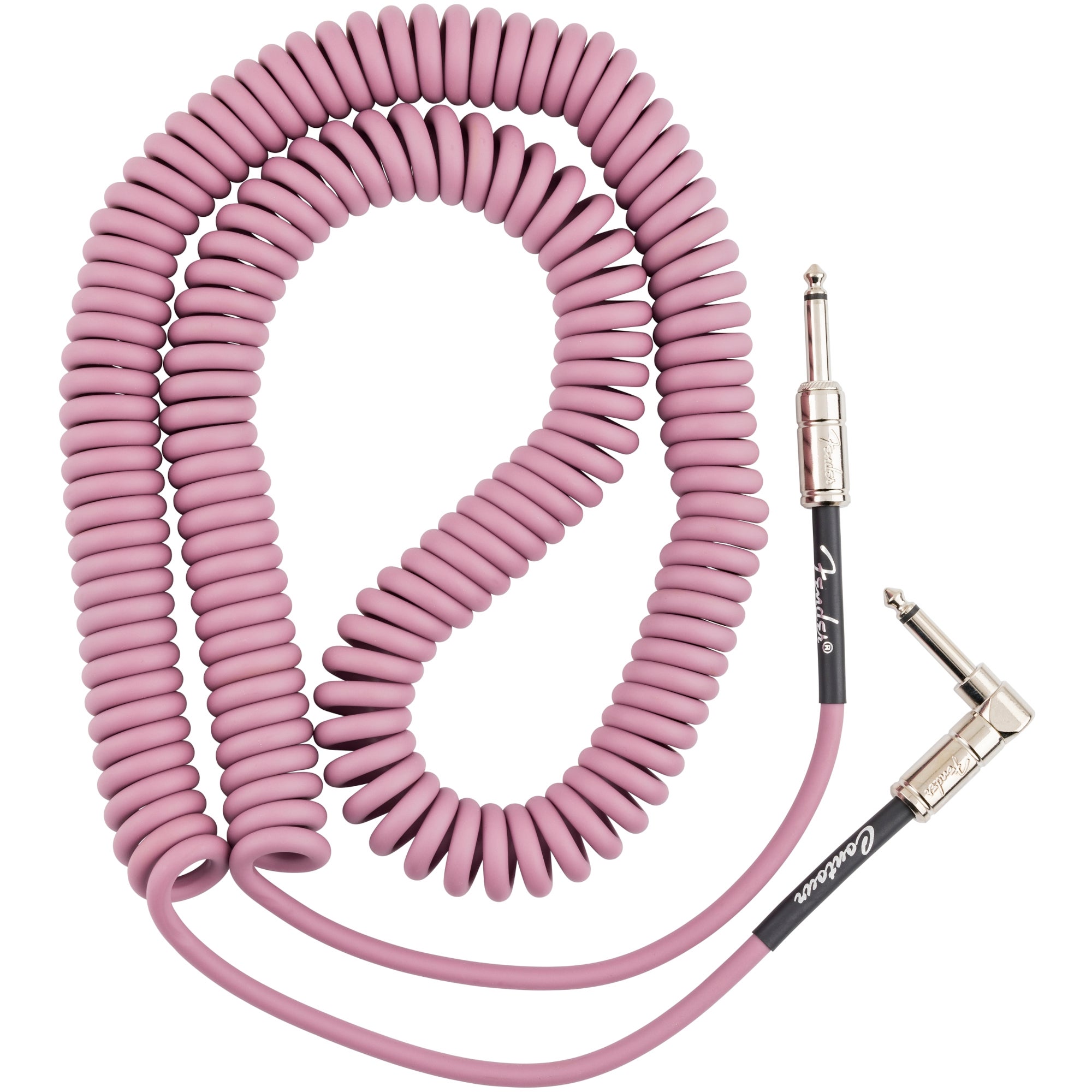 Fender Contour 30 ft Coiled Burgundy Mist instrumentkabel 9 meter