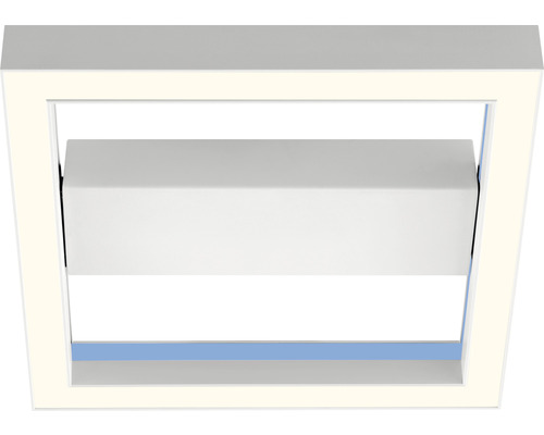 Dimbaar LED-paneel 18W 1260 lm CCT 2700-6200 K RGB 30x30 cm zand/wit + afstandsbediening