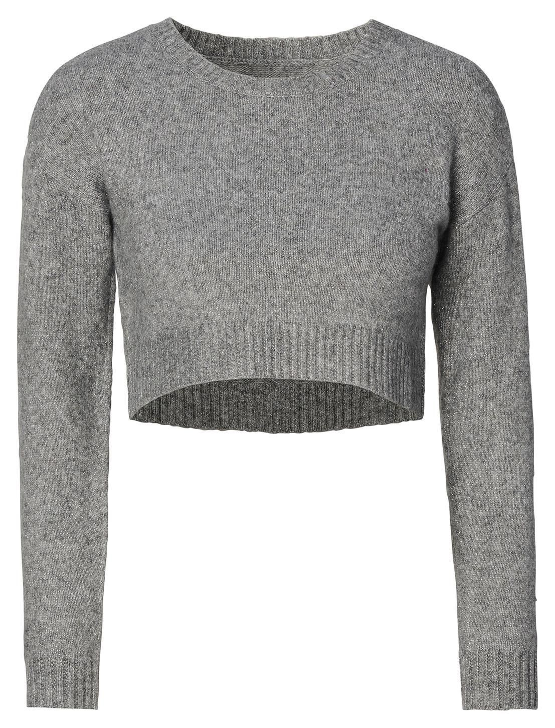 Noppies Maternity Trui met voedingsfunctie Mandal - Light Grey Melange
