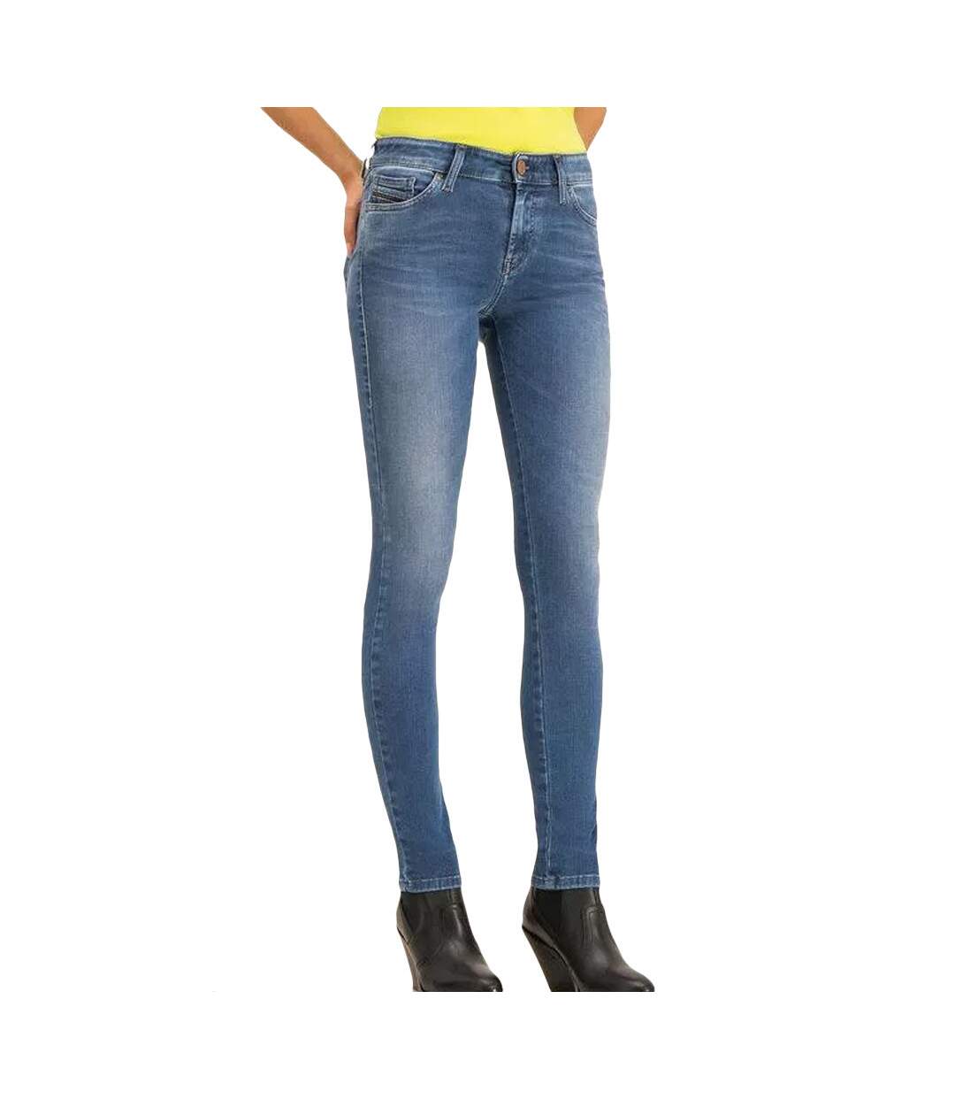 Jean Slim Bleu Clair Femme Diesel Slandy