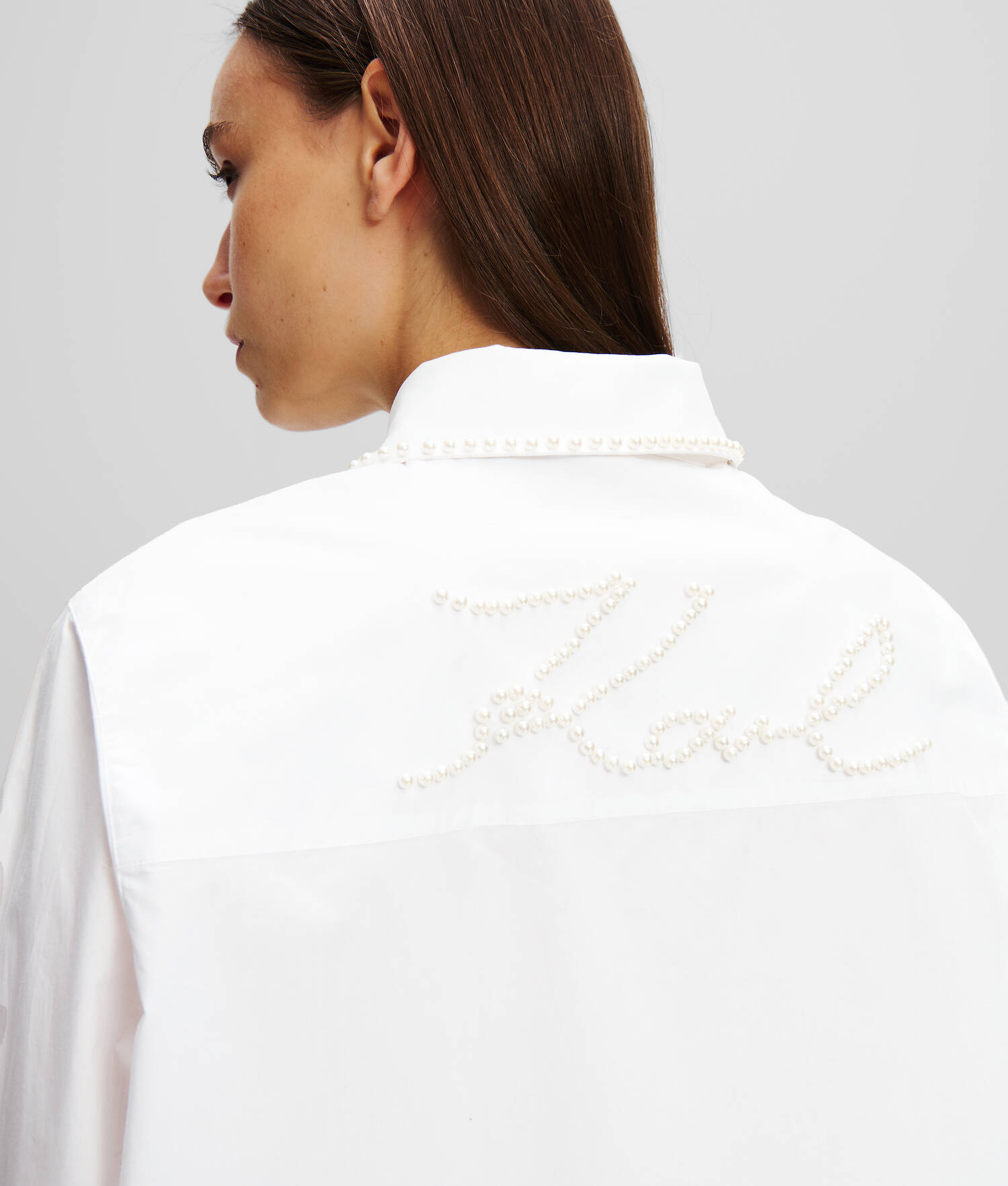 CHEMISE TUNIQUE ORNÉE DE PERLES