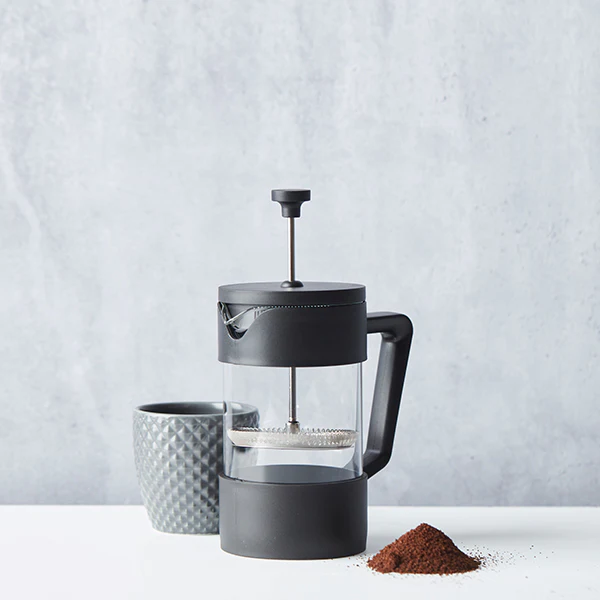 Cafetière à piston en verre 350 ml noir Point Virgule