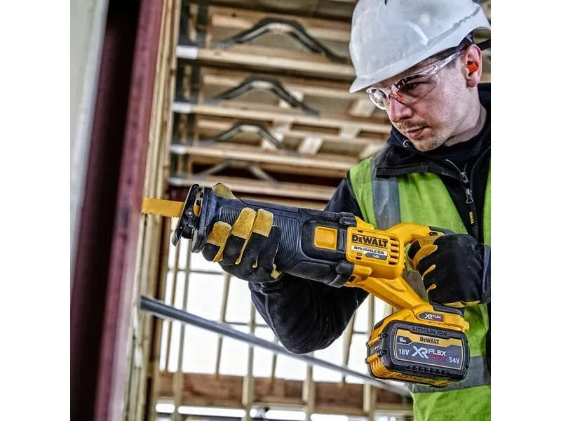 DeWALT DCS389NT, Gul, 3000 spm, 30 cm, 13 cm, 16 cm, 95 dB