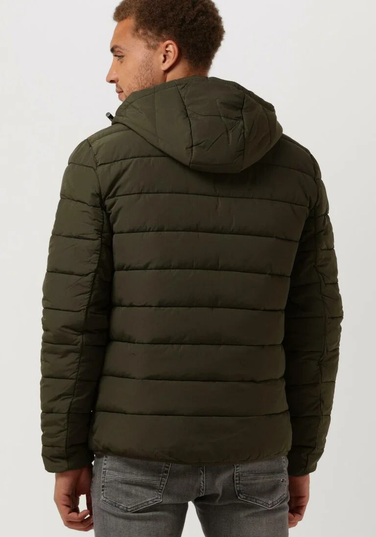 LYLE & SCOTT groene lyle & scott gewatteerde jas lightweight puffer jacket