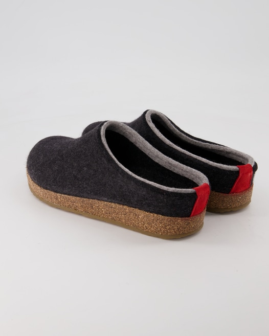 Haflinger Grizzly Kris Hausschuhe in Grau