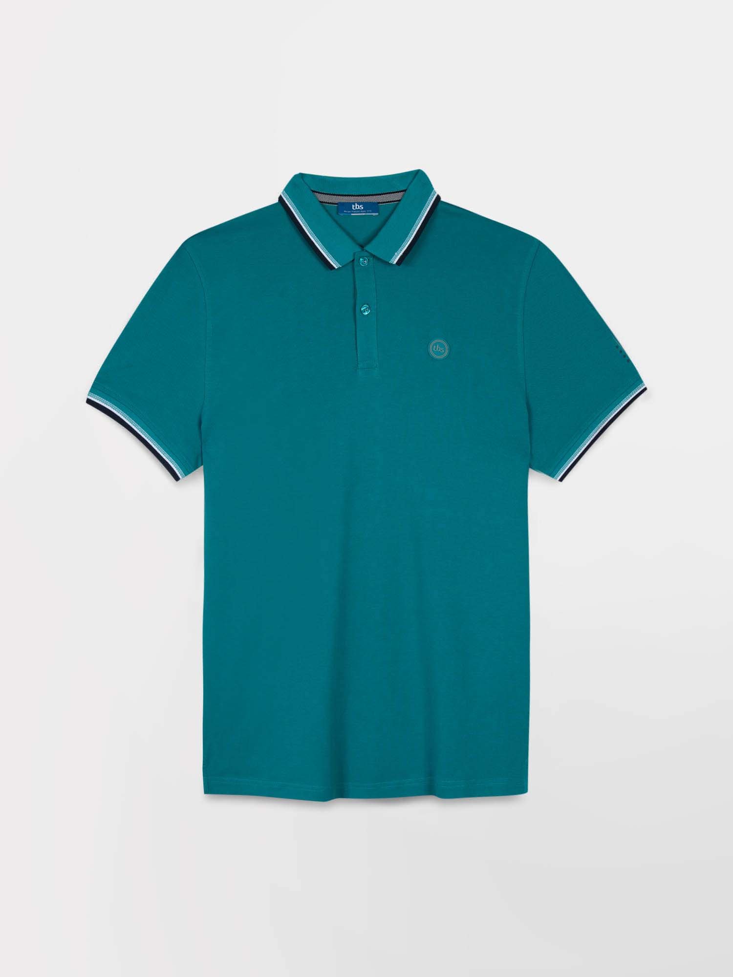 Polo Homme Manches Courtes Coton Biologique Vert